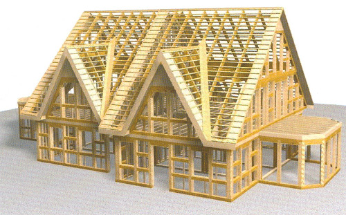 Каркасный дом. Проектирование и строительство
