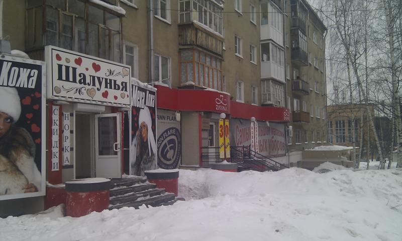 Входные группы магазинов