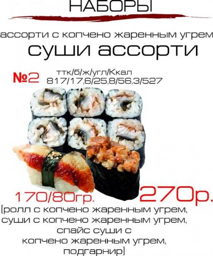 Пиццбург Глазов суши/роллы меню
