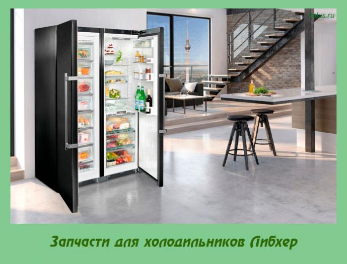 Запчасти для холодильников Liebherr